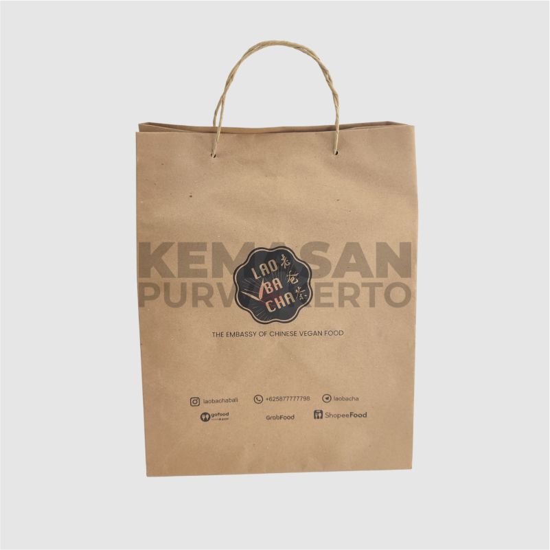 Paper Bag Lao Ba Cha