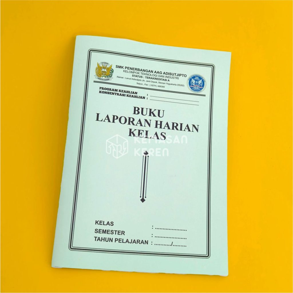 buku laporan harian
