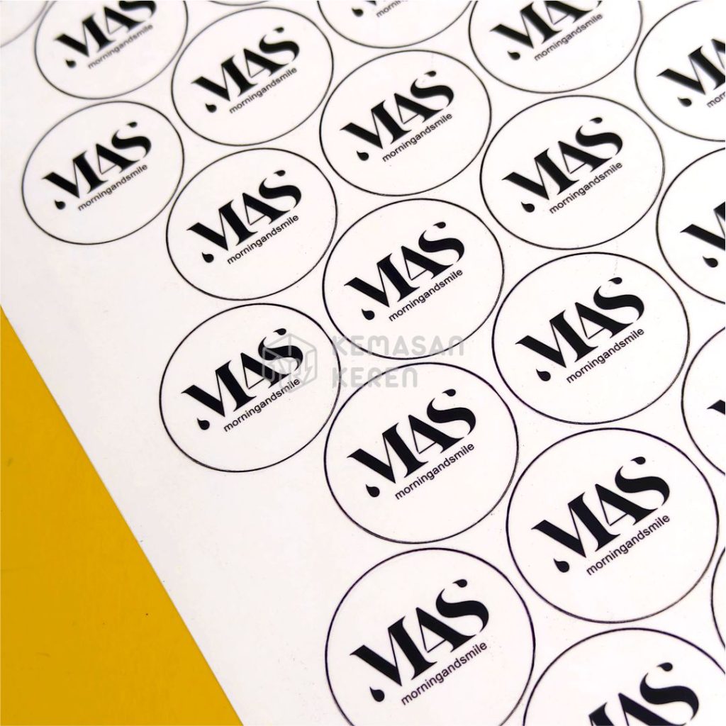 stiker cutting bening mas
